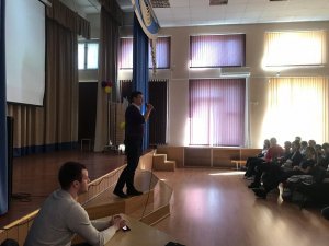 Полицейские Северного округа провели профилактическую лекцию в школе Полицейские Северного округа провели профилактическую лекцию в школе