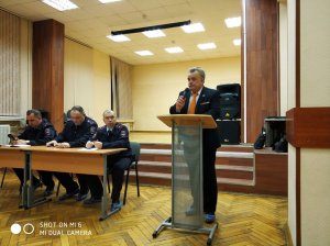 Член Общественного совета при УВД по САО принял участие в отчете участковых уполномоченных полиции перед населением Член Общественного совета при УВД по САО принял участие в отчете участковых уполномоченных полиции перед населением