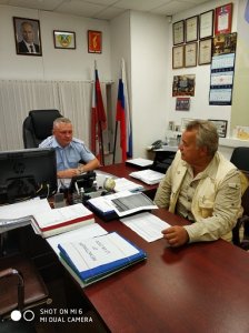 Член Общественного совета при УВД по САО принял участие в мониторинге деятельности Отдела по вопросам миграции Член Общественного совета при УВД по САО принял участие в мониторинге деятельности Отдела по вопросам миграции