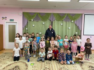 Госавтоинспекция Северного округа провела профилактическое занятие в детском саду Госавтоинспекция Северного округа провела профилактическое занятие в детском саду