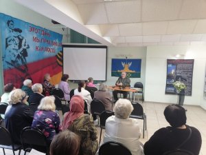 Член Общественного совета при УВД по САО провел профилактическую беседу с пенсионерами Член Общественного совета при УВД по САО провел профилактическую беседу с пенсионерами
