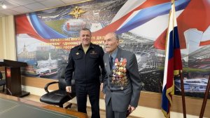 Начальник Управления поздравил юбиляров с Днем образования патрульно-постовой службы Начальник Управления поздравил юбиляров с Днем образования патрульно-постовой службы